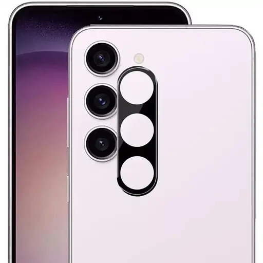 Захисне скло на камеру DK 3D Color Glass для Samsung Galaxy S23 S911 015644 black