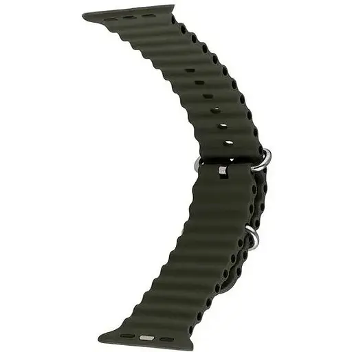 Ремешок Apple Watch Silicone Ocean Band Ultra 42/44/45/46/49 мм Dark Olive - фото 1