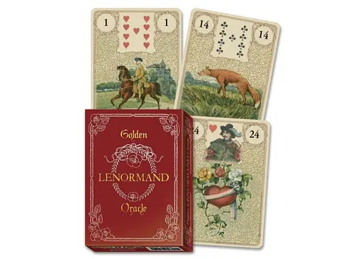 Карты Scarabeo Золотой Оракул Ленорман (Golden Lenormand Oracle Tarot) (ВР_КТЗОЛ) - фото 5