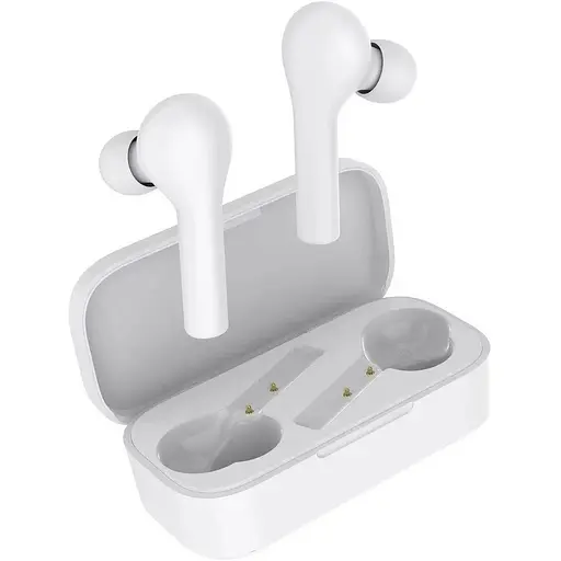 Бездротові навушники QCY T5 TWS Bluetooth Гарнітура стерео біла - фото 1