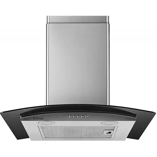 Витяжка Perfelli Grassi 6HMX Inox купольна зі склом