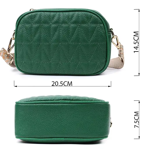 Кожаная женская сумка Vintage 20.5х14.5х7.5 см sum0026565 - фото 3