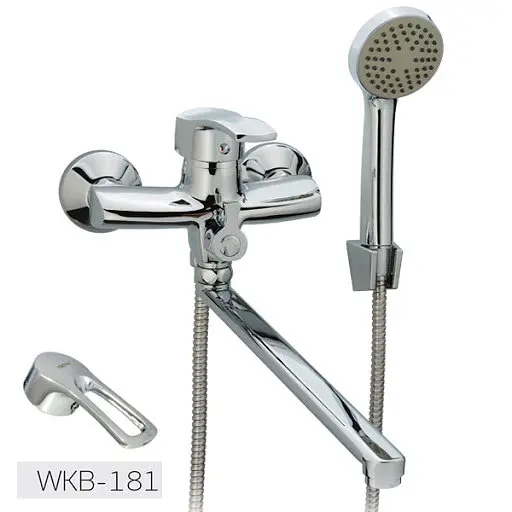 Смеситель для ванны Wezer JXD7-B181 хром - фото 2