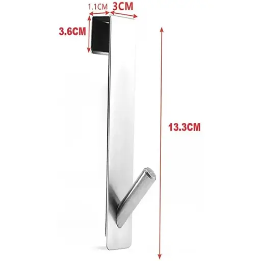 Гачок для рушників Nett GS-13 навісні металевий - фото 4