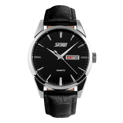 Часы Skmei 9073SIBK-B Silver-Black men