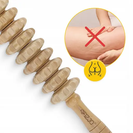 Массажер для тела 4FIZJO ручной, деревянный 4FJ0645 (P-5905973400244) - фото 2