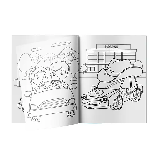 Книга-раскраска Для мальчиков 16 страниц - фото 2