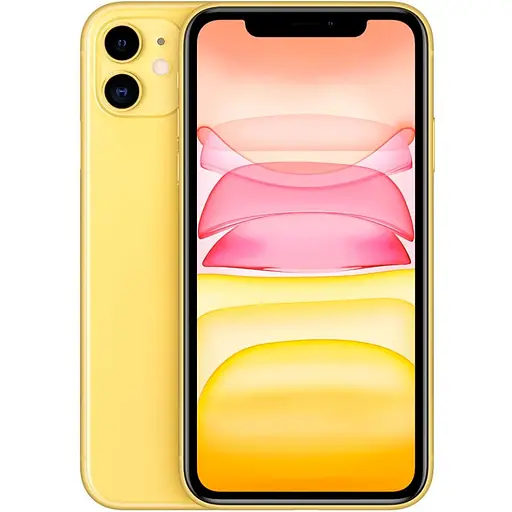Смартфон Apple iPhone 11 64 GB Yellow (Grade B) Seller Refurbished - фото 1