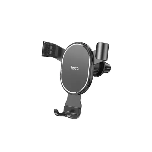 Автотримач для телефона HOCO CA56 Plus Armor metal gravity car holder Black - фото 1