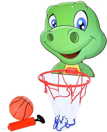 Баскетбольне кільце, щит із динозавром 26x30 см (В асортименті)