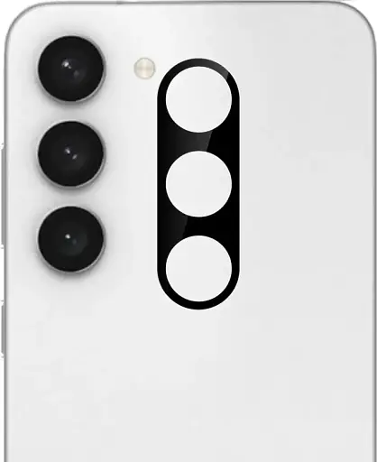Захисне скло на камеру DK 3D Color Glass для Samsung Galaxy S23+ S916 015644 black - фото 6