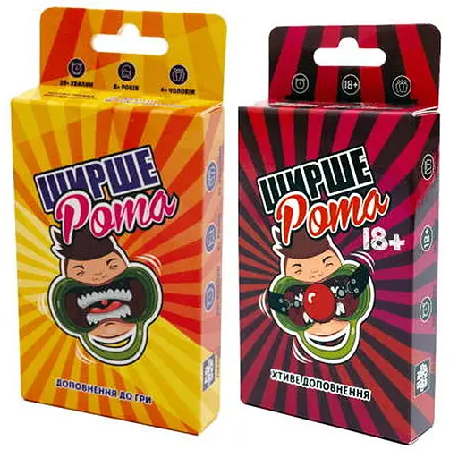 Настольная игра Fun Games Shop Набор дополнений к игре Ширерот (укр.) (FGS59+1) - фото 1