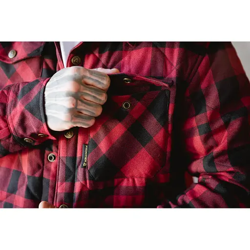 Куртка Frontier Tartan L Red - фото 9