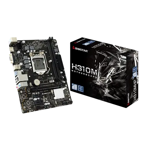 Материнська плата Biostar H310MHP LGA 1151v2 (H310MHP) Б/В