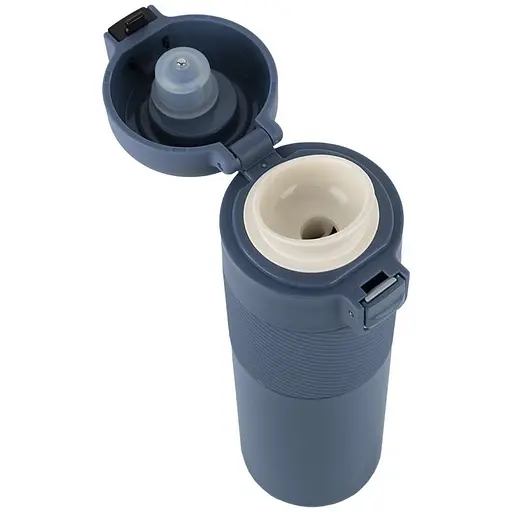 Термос с термодатчиком Kite синий 450 мл (K25-1227-2) - фото 4