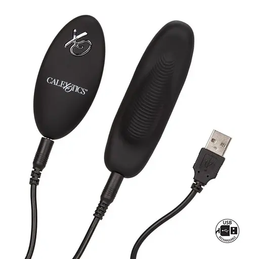 Вібратор для клітора CalExotics Remote Petite Panty Teaser 9.5 см чорний - фото 6
