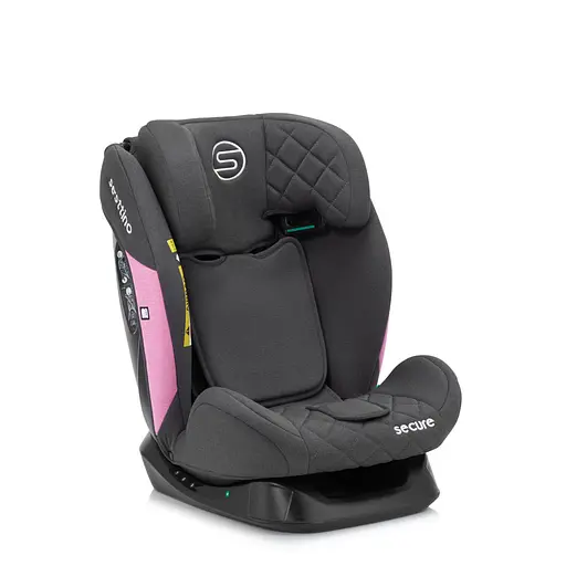 Автокрісло Sesttino Secure Pro 0-36 кг Pink - фото 4
