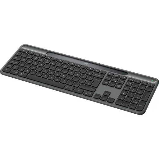 Клавіатура Logitech Slim Solar+ for Business 2.4GHZ/BT Graphite (920-013779) - фото 3
