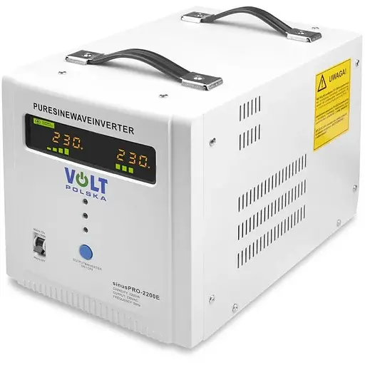 ИБП Преобразователь напряжения Volt Polska SINUS PRO 2200 E 12/230 В (1600/2200 Вт) - фото 1