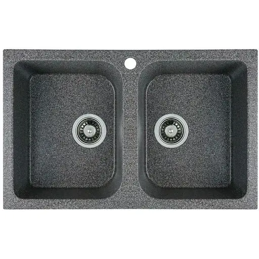 Кухонная мойка Platinum 7648W TWIN (SP000024928) - фото 1