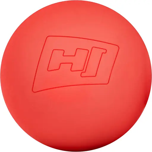 Силиконовый массажный мяч Hop-Sport HS-S063MB 63 мм красный