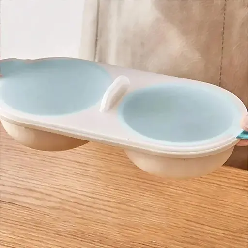 Пашотниця контейнер для яєць форма ємність для варіння яєць пашот у мікрохвильовій печі, Yu Xin 87430 - фото 7