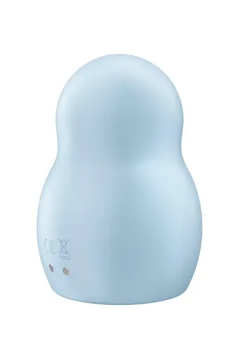 Вакуумний кліторальний стимулятор з вібрацією Satisfyer Pro To Go 1 блакитний - фото 5