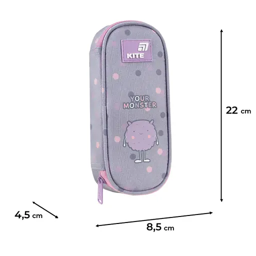 Пенал Kite Cute Monster (K26-599-17) - фото 4