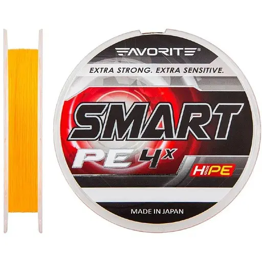 Шнур Favorite Smart PE 4x 150м #2.5/0.256мм 13кг (1013-1693.10.21)