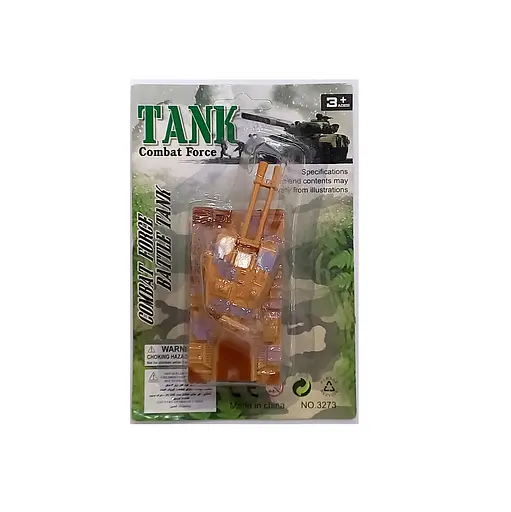 Танк 3273 инерционный, 11см, подвижная кабина, на блистере (6984740090030) Вид 2 - фото 1