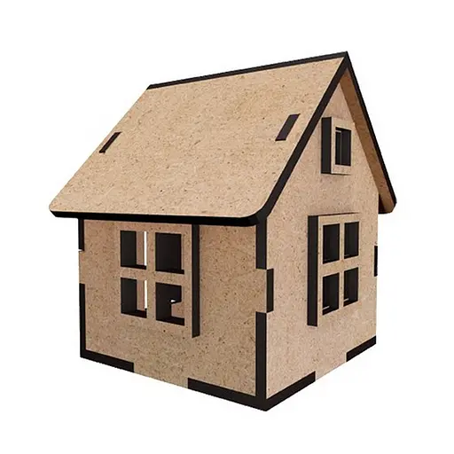 Заготовка для декорирования "Домик 10" Fabrika Decoru FDPO-349 - фото 3