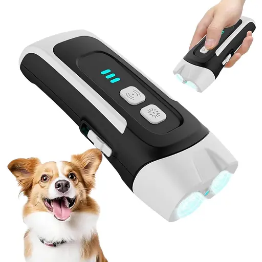 Ультразвуковое устройство против ругательства собак 3-уровневый 33-футовый