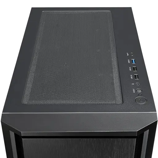 Корпус Chieftec Pro Midi Q AS-01B-OP ATX, без БЖ, Black - фото 3