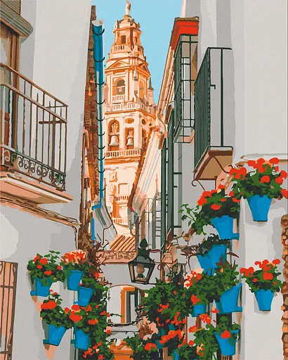 Картина за номерами. Art Craft Сонячна Іспанія 40х50 см 11222-AC