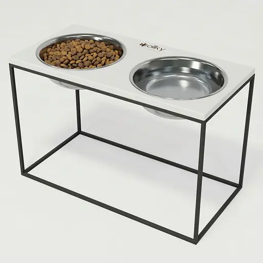 Hollky Base XXL40 — миски на підставці для дуже великих собак (2 × 2,8 л)