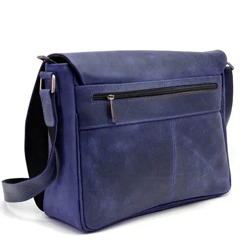 Шкіряна чоловіча сумка через плече TARWA 37х27х11 см nsa0001267 - фото 5