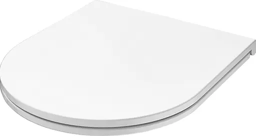 Сиденье для унитаза Am.Pm Inspire с микролифтом быстросъемное белый C507853WH, Белый - фото 1