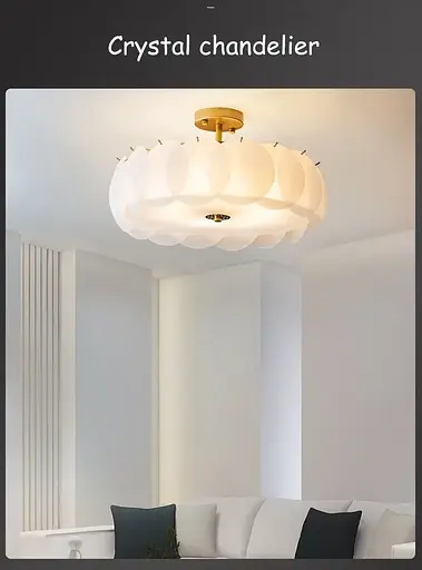 Светодиодная люстра Лилия 5012 (Золотая) - фото 5