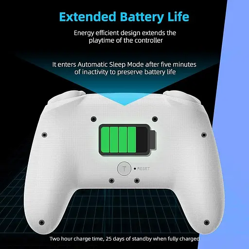 Беспроводной контроллер NexiGo (без мертвой зоны) для Switch/Switch Lite/OLED, Bluetooth-контроллеры для Nintendo Switch с вибрацией - фото 7