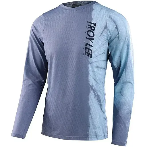 Велоджерси Troy Lee Designs Skyline Air LS Jersey Half Dye M Sky Blue (1106-345912003)