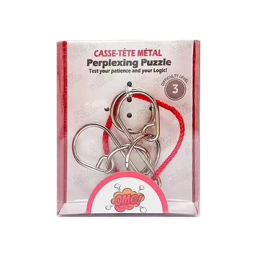 Металева головоломка "Perplexing puzzle" Bambi 5562D-6, 3 складність - фото 1