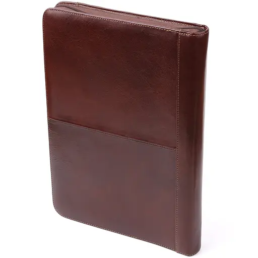 Папка с блокнотом из гладкой натуральной кожи TONY PEROTTI 34х24,5х3 см 000315702 - фото 2