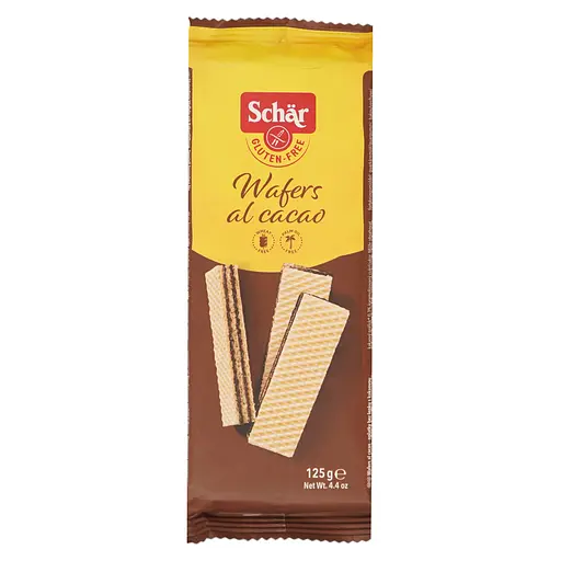 Вафлі з какао Dr. Schaer Wafers al cacao 125 г - фото 1