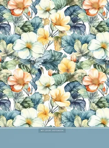 Блокнот, 145x197 мм, 55 г/м², 48 аркушів, інтегральна палітурка, матова ламінація 23142