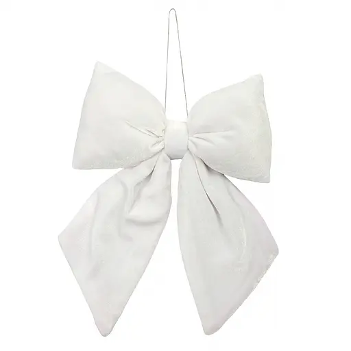 Украшение декоративное Yes! Fun Бант 24x18 см белое (975079)