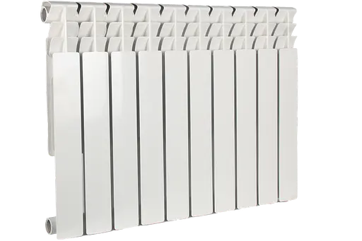 Радіатор біметалевий AAA 350/80 секційний для опалення житлових приміщень потужний до 15 м2 16 атм - фото 2