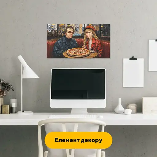 Деревянный фигурный пазл Свидание Шевченко и Леси, А5, Картонная коробка 35 элементов - фото 5