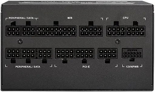 Блок питания Chieftec Polaris Pro (1300W), >92%, 80+ Platinum, 135мм FDB, 1xMB 24pin(20+4), 2xCPU 8 (PPX-1300FC-A3) - фото 4