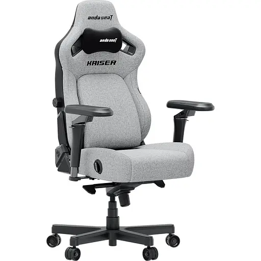 Крісло ігрове Anda Seat Kaiser 4 V2 Size XL Gray Fabric (AD12YDDC-XLL-20-G-CF-03) - фото 6