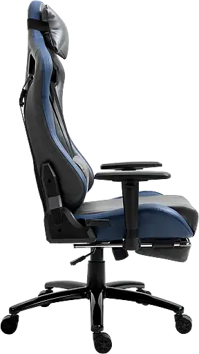 Геймерське крісло GT Racer чорне із синім (X-5105 Black/Blue) - фото 5